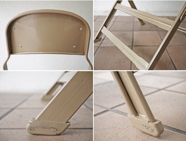 クラリン CLARIN フォールディングチェア フルクッション FOLDING CHAIR 折畳み USA 米国 P.F.S 取扱 ◇