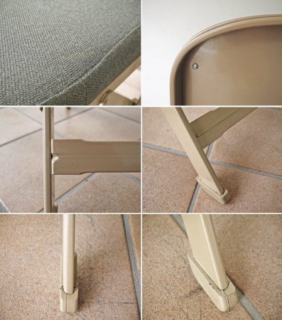 クラリン CLARIN フォールディングチェア フルクッション FOLDING CHAIR 折畳み USA 米国 P.F.S 取扱 ◇