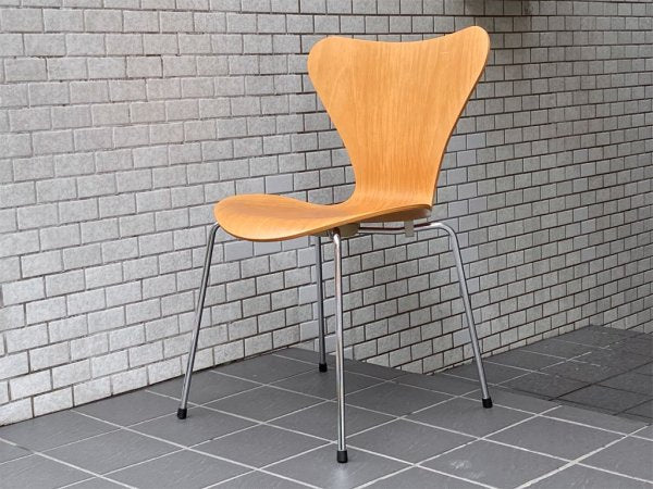 フリッツハンセン Fritz Hansen セブンチェア ビーチ ナチュラル アルネ・ヤコブセン スタッキングチェア 北欧家具 デンマーク ■