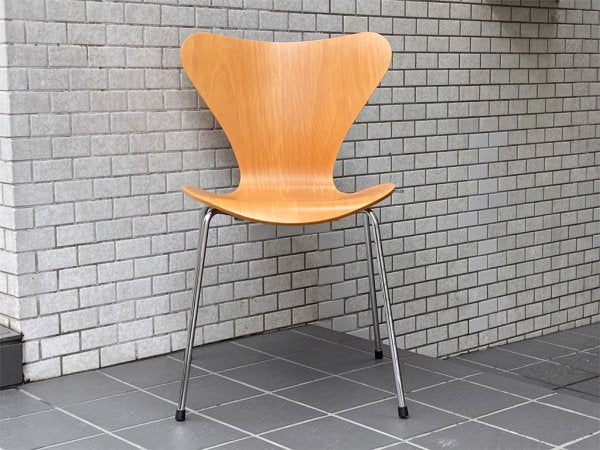 フリッツハンセン Fritz Hansen セブンチェア ビーチ ナチュラル アルネ・ヤコブセン スタッキングチェア 北欧家具 デンマーク ■