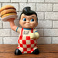 ビッグボーイ BIGBOY ボビーくん ソフビ人形 貯金箱 フィギュア アメリカンレトロ玩具 ■