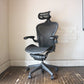 ハーマンミラー Herman Miller アーロンチェア Aeron Chair Bサイズ ポスチャーフィット フル装備 ヘッドレスト付き デスクチェア  オフィス ◎