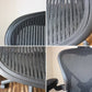 ハーマンミラー Herman Miller アーロンチェア Aeron Chair Bサイズ ポスチャーフィット フル装備 ヘッドレスト付き デスクチェア  オフィス ◎