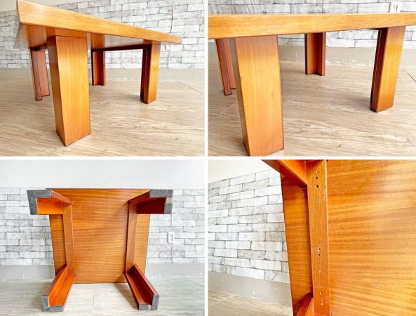 モダンスタイル Modern Style 象嵌 ローテーブル センターテーブル スクエア 80×80cm インレイ 植物 ボタニカル  ●