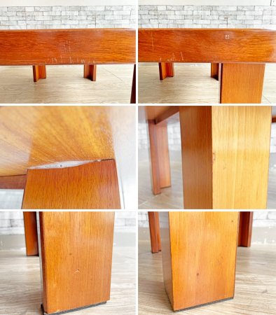 モダンスタイル Modern Style 象嵌 ローテーブル センターテーブル スクエア 80×80cm インレイ 植物 ボタニカル  ●