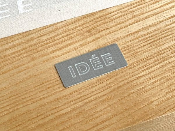 イデー IDEE ソリッドベンチ SOLID BENCH 3シーターソファ 長椅子 グレー系ファブリック アッシュ材フレーム W150cm 受注生産 定価￥185,900～ ●