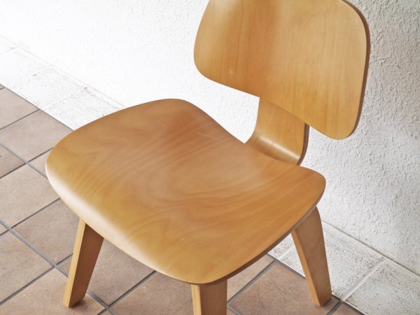 チャールズ & レイ・イームズ Charles & Ray Eames DCW ダイニングチェア プライウッド リプロダクト品 A ◇