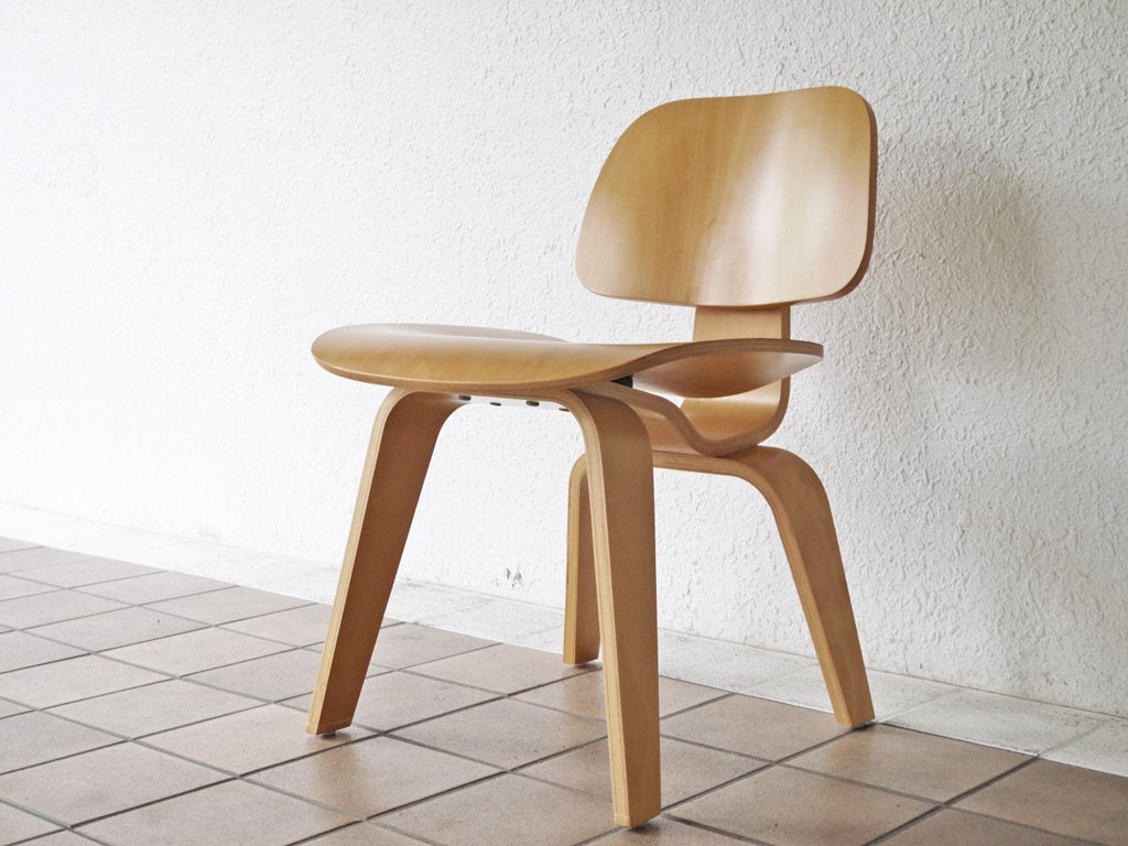 チャールズ & レイ・イームズ Charles & Ray Eames DCW ダイニングチェア プライウッド リプロダクト品 B ◇