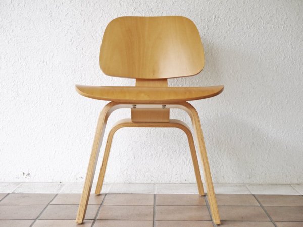 チャールズ & レイ・イームズ Charles & Ray Eames DCW ダイニングチェア プライウッド リプロダクト品 B ◇