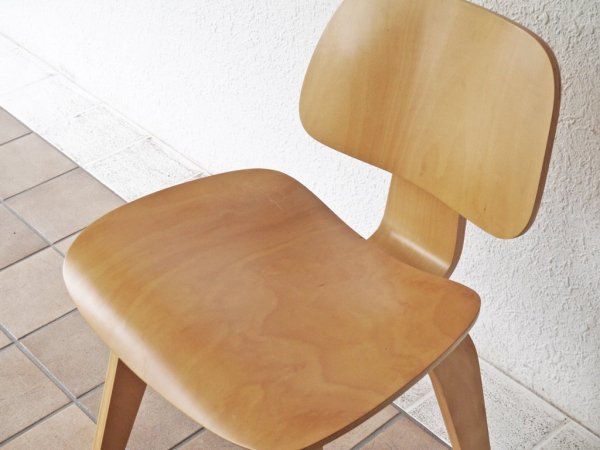 チャールズ & レイ・イームズ Charles & Ray Eames DCW ダイニングチェア プライウッド リプロダクト品 B ◇