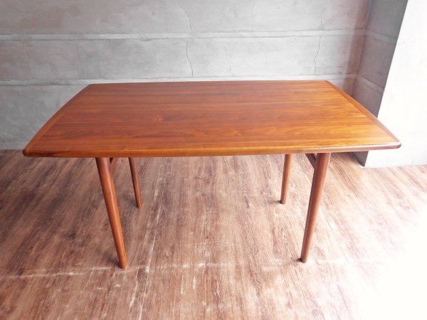 ウニコ unico ノルド NORD dining table ダイニングテーブル W125 北欧ビンテージスタイル ウォールナット材 廃番 ♪