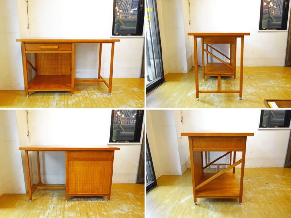 ノートワークス NOTE WORKS カスタムキッチンテーブル Kitchen table ワークテーブル 作業台 寄木細工天板 ハンドクラフト ★