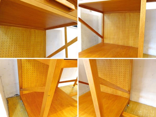 ノートワークス NOTE WORKS カスタムキッチンテーブル Kitchen table ワークテーブル 作業台 寄木細工天板 ハンドクラフト ★