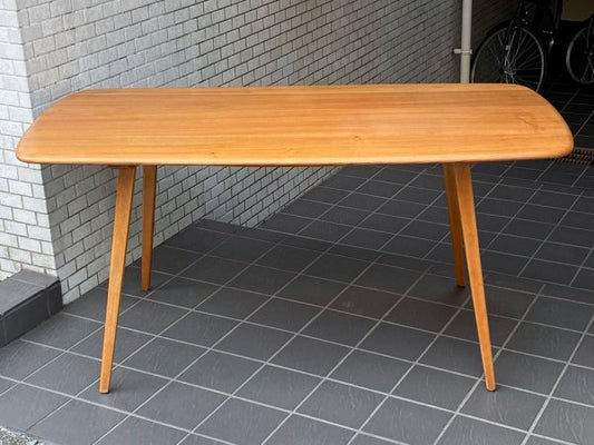 アーコール Ercol レクタングルテーブル Rectangle Table ダイニングテーブル エルム材 UKビンテージ UK Vintage ■