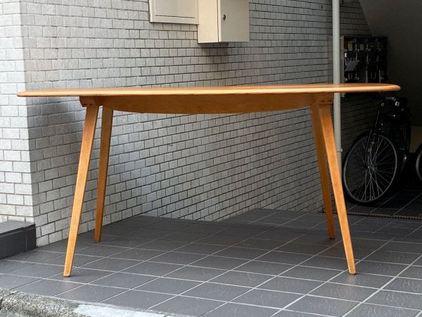 アーコール Ercol レクタングルテーブル Rectangle Table ダイニングテーブル エルム材 UKビンテージ UK Vintage ■