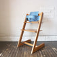 ストッケ STOKKE トリップトラップ TRIPP TRAPP ベビーチェア キッズチェア チェリー色 S/N3～ ノルウェー 北欧家具 背もたれガード付き ◎