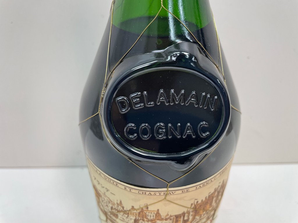 コニャック ペール＆ドライ デラマン COGNAC PALE&DRY Delamain ブランデー 40度 700ml 箱付き 未開封 ●