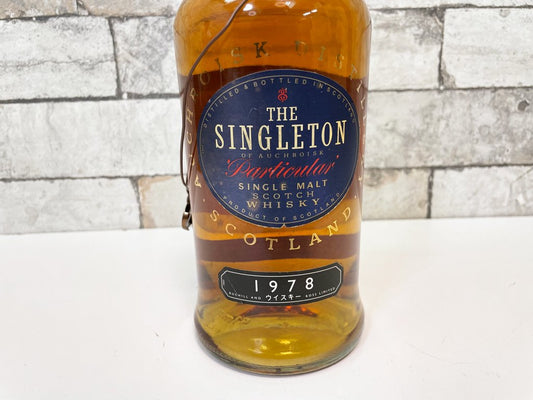 シングルトン Singleton ウイスキー パーティキュラー Particular 1978年 750ml 43％ 未開封 ●