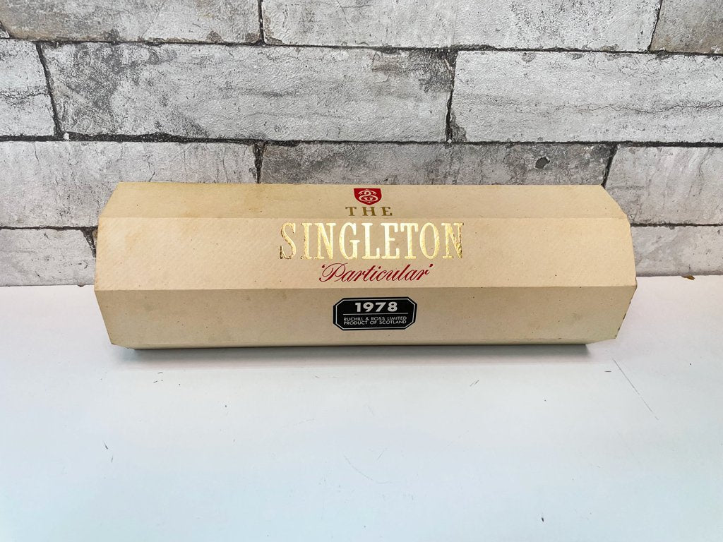 シングルトン Singleton ウイスキー パーティキュラー Particular 1978年 750ml 43％ 未開封 ●