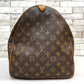 ルイヴィトン LOUIS VUITTON キーポル55 Keepall モノグラム ボストンバッグ VI0913 ブラウン 鍵欠品　made in France ●