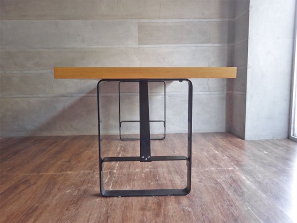 イデー IDEE ドナ テーブル DONA TABLE ナラ材 × スチール 植木莞爾 廃番 参考価格180,000円 ♪