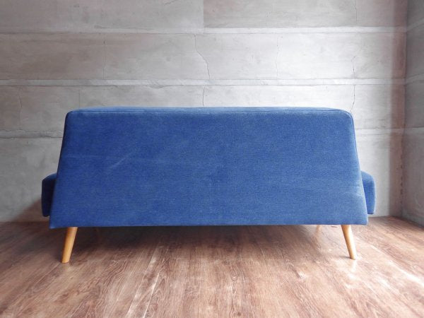 イデー IDEE アーオ ソファ AO SOFA 2シーター ネイビー 岡嶌要 定価69,000円 ♪