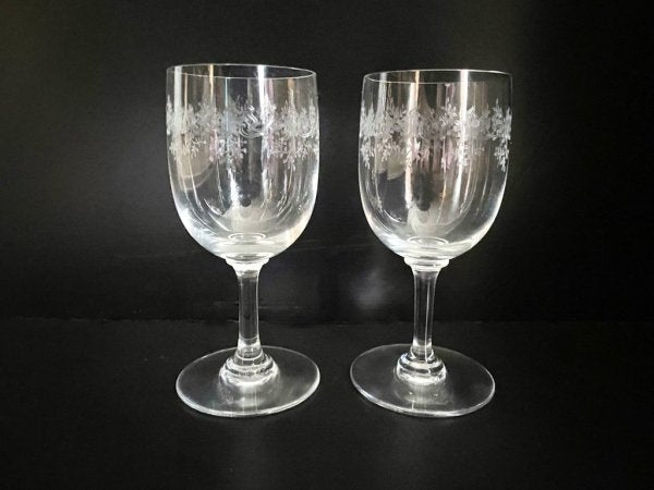 バカラ Baccarat セビーヌ Sevigne ワイングラス ペア H14cm  箱入り クリスタル グラス フランス ●