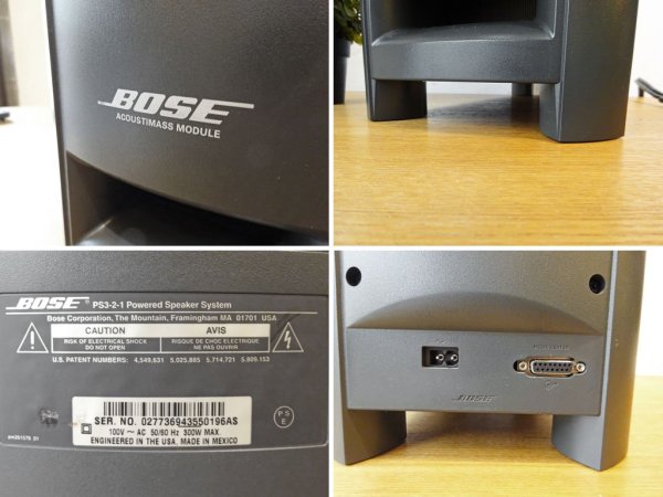 ボーズ BOSE GSシリーズ DVD シアターシステム AV3-2-1 Media center PS3-2-1? アコースティマス パワードスピーカーシステム ★