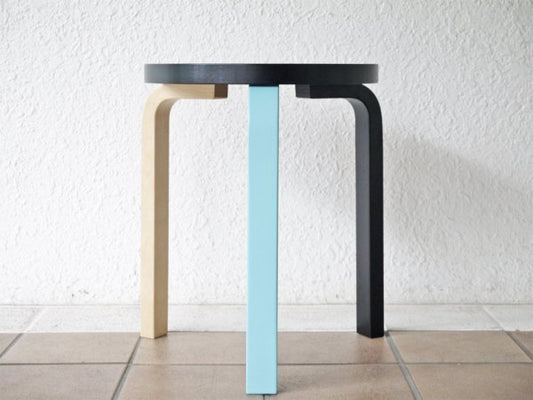 アルテック artek スツール60 Stool60 マイク・メレー 3本脚 80周年記念モデル バーチ材 アルヴァ・アアルト フィンランド 北欧家具 希少品 ◇