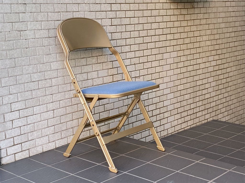 クラリン CLARIN フォールディングチェア FOLDING CHAIR SANDLER 折り畳みチェア ファブリッククッション仕様 米国 P.F.S 取扱 ■