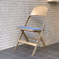 クラリン CLARIN フォールディングチェア FOLDING CHAIR SANDLER 折り畳みチェア ファブリッククッション仕様 米国 P.F.S 取扱 ■