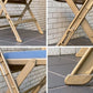 クラリン CLARIN フォールディングチェア FOLDING CHAIR SANDLER 折り畳みチェア ファブリッククッション仕様 米国 P.F.S 取扱 ■