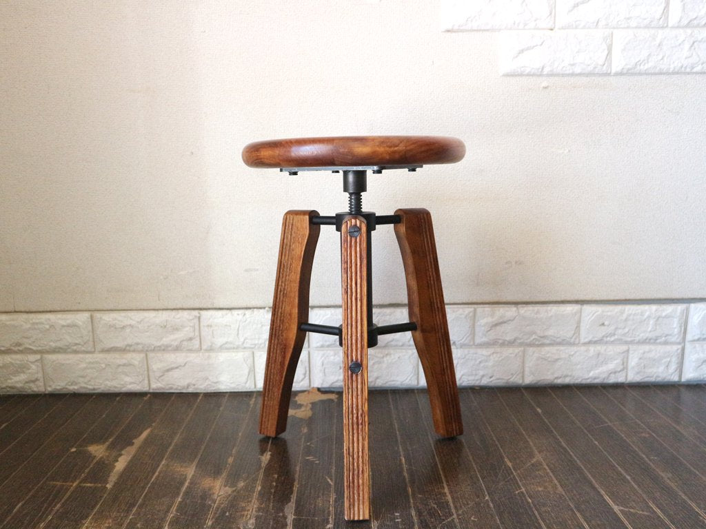 アクメ ファニチャー ACME FURNITURE アーヴィン スツール IRVIN STOOL LOW ハックベリー×アイアン インダストリアル A ◎