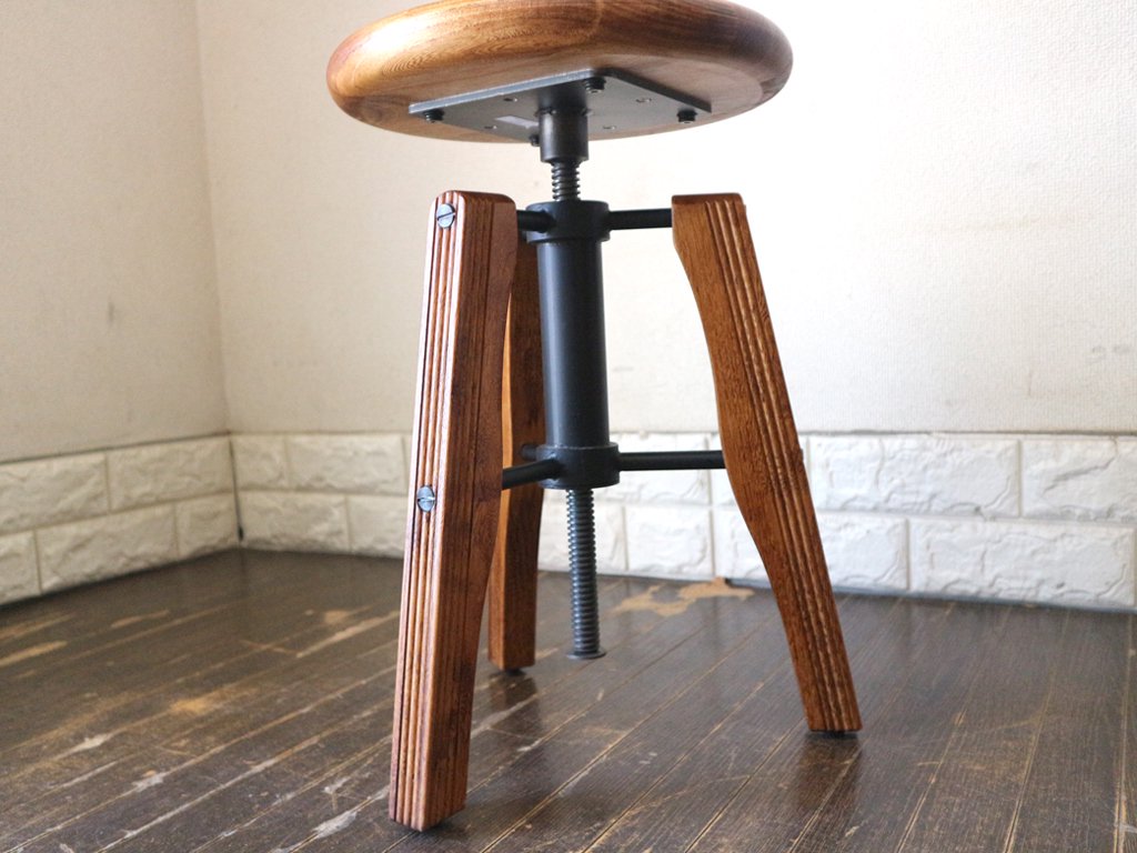 アクメ ファニチャー ACME FURNITURE アーヴィン スツール IRVIN STOOL LOW ハックベリー×アイアン インダストリアル A ◎