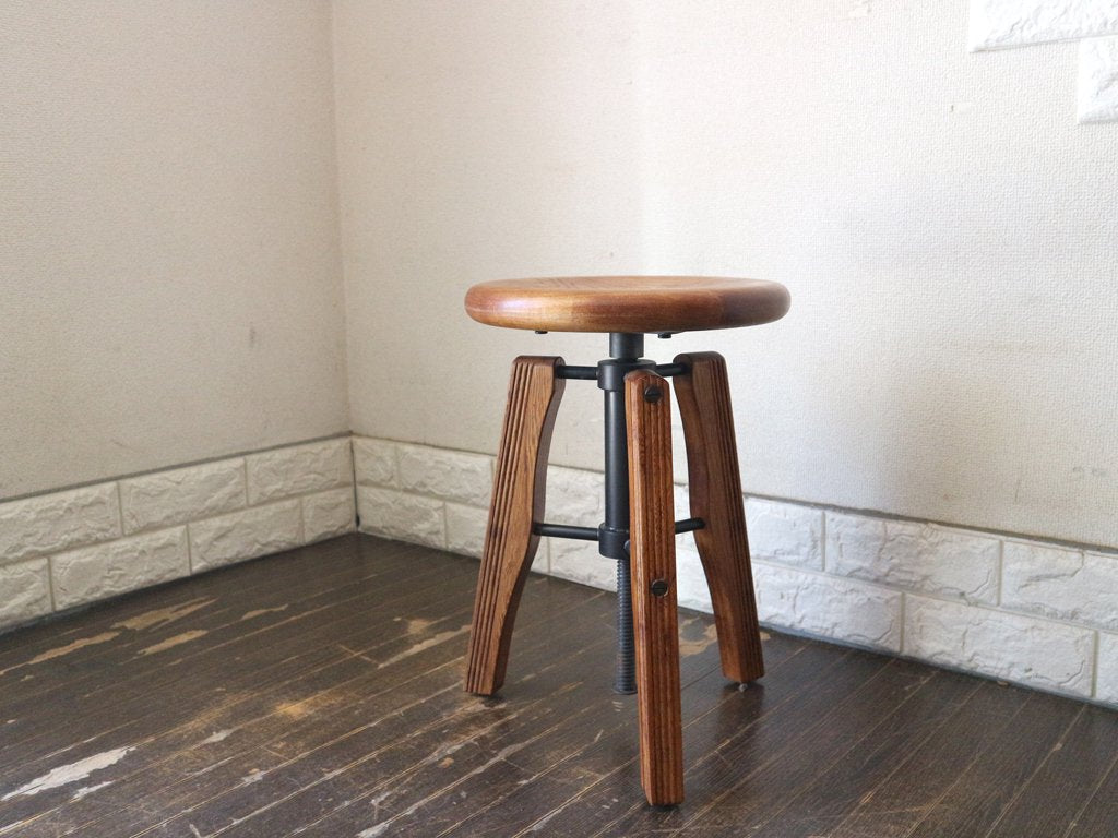 アクメ ファニチャー ACME FURNITURE アーヴィン スツール IRVIN STOOL LOW ハックベリー×アイアン インダストリアル B ◎