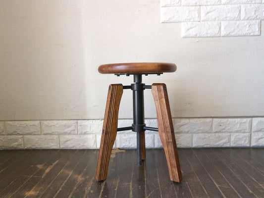 アクメ ファニチャー ACME FURNITURE アーヴィン スツール IRVIN STOOL LOW ハックベリー×アイアン インダストリアル B ◎