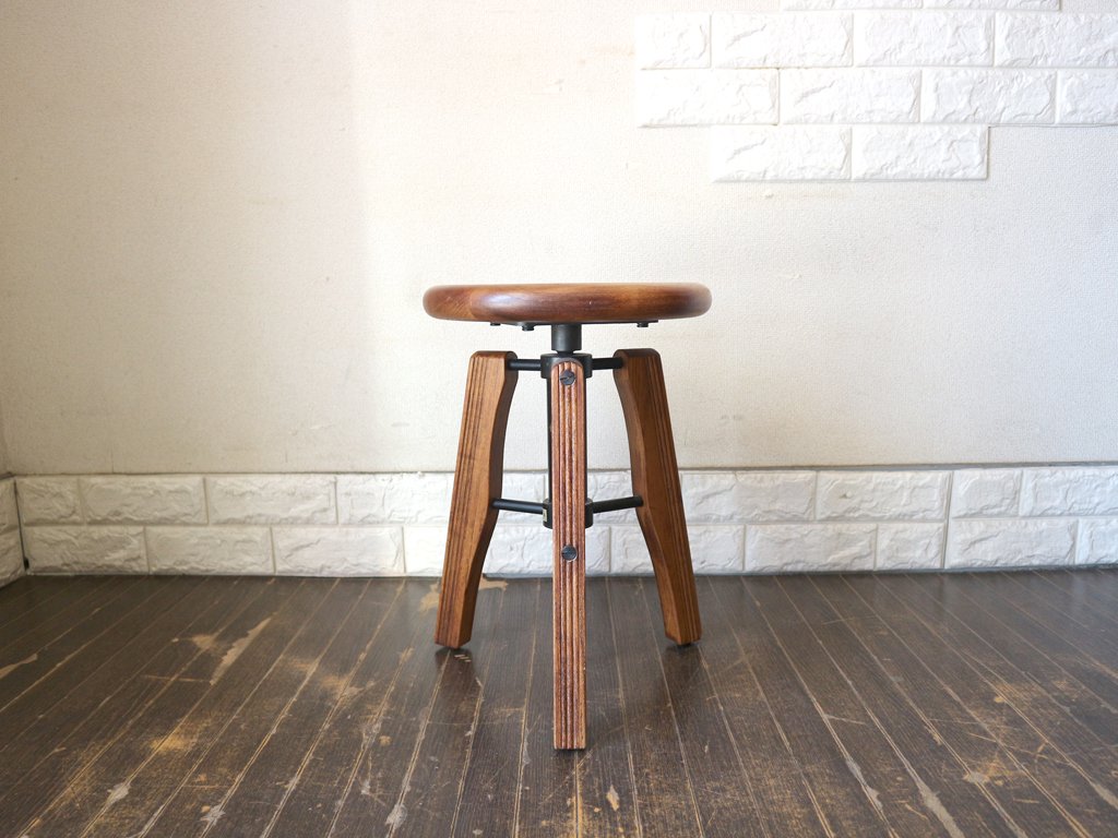 アクメ ファニチャー ACME FURNITURE アーヴィン スツール IRVIN STOOL LOW ハックベリー×アイアン インダストリアル B ◎