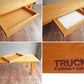 トラックファニチャー TRUCK FURNITURE ナラ ローテーブル NARA LOW TABLE 抽斗付き セミオーダー品 ナチュラル ♪