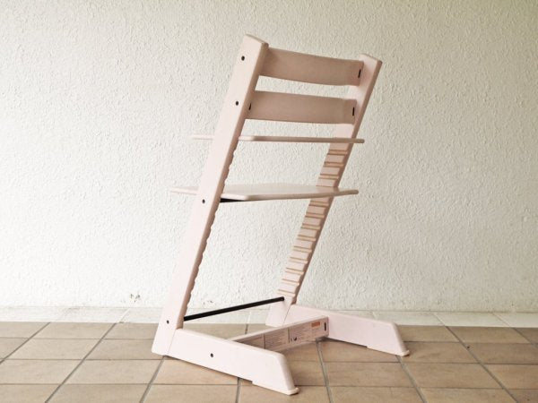 ストッケ STOKKE トリップトラップ TRIPP TRAPP ベビーチェア キッズチェア セレーヌピンク 延長グラインダー付き 高さ調整可 ノルウェー 北欧家具 ◇