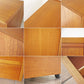 ハーバート E. ギブス ファニチャー HERBERT E. GIBBS FURNITURE 英国 1970's ビンテージ チーク材 レコードラック キャビネット キャスター 希少品 ◇