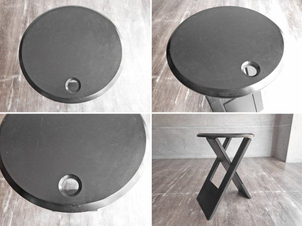 スージースツール Suzy Stool ブラック エイドリアン・リード ADRIAN REED フォールディングスツール ポストモダン ビンテージ Vintage 80's ♪