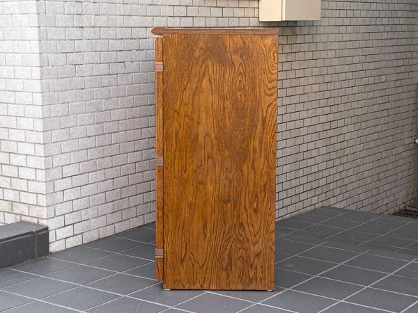 三越家具 ブルージュ Brugge キャビネット オーク材 クラシカルスタイル 英国カントリースタイル ジャパンビンテージ ■