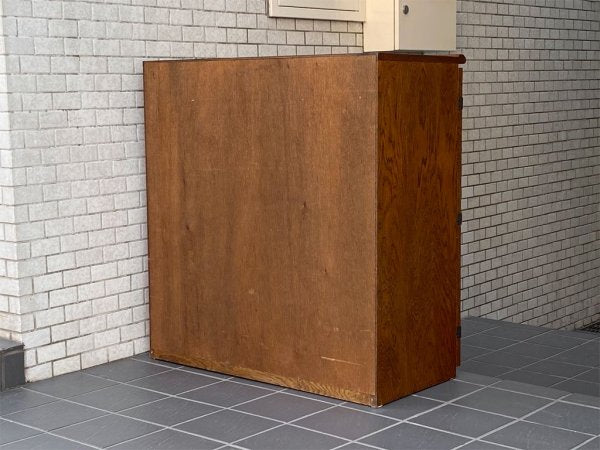 三越家具 ブルージュ Brugge キャビネット オーク材 クラシカルスタイル 英国カントリースタイル ジャパンビンテージ ■