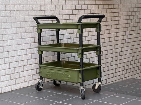 ジャーナルスタンダードファニチャー journal standard Furniture ツールワゴン JSF TOOL WAGON キャスターワゴン グリーン 東洋スチール ■