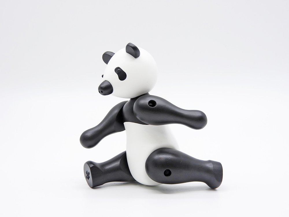 カイボイスン KAY BOJESEN パンダ PANDA BEAR ビーチ材 木製玩具 オブジェ 箱付 デンマーク 北欧雑貨 定価￥11,000- ●