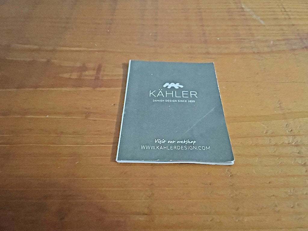 ケーラー KAHLER ノビリ NOBILI ツリー キャンドルホルダー Lサイズ フォレスト 北欧 インテリア ハンドメイド 箱付 A ●