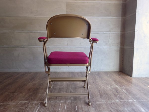 クラリン CLARIN フォールディングアームチェア FOLDING CHAIR WITH ARM フルクッション PFS取扱 ♪