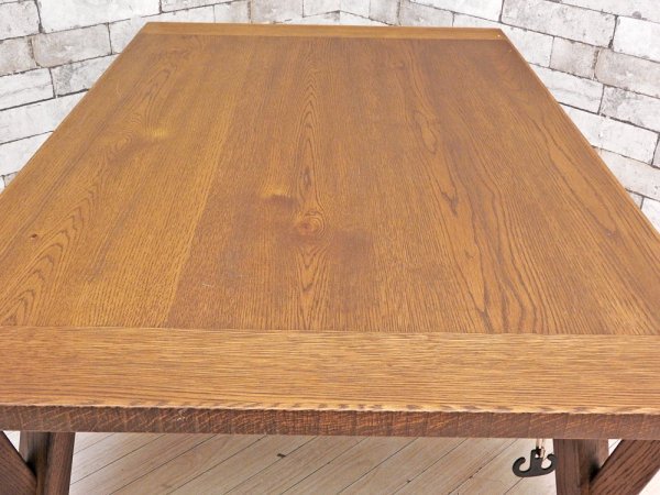 日美 NICHIBI ルード RUDE ? こたつ ローテーブル W120cm オーク材 ウイスキーブラウン ビンテージスタイル 参考定価6.9万円 ●