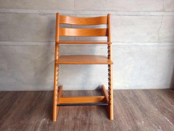 ストッケ STOKKE トリップトラップ TRIPP TRAPP ベビーチェア キッズチェア チェリー材 S/N3～ ノルウェー 北欧家具 ♪