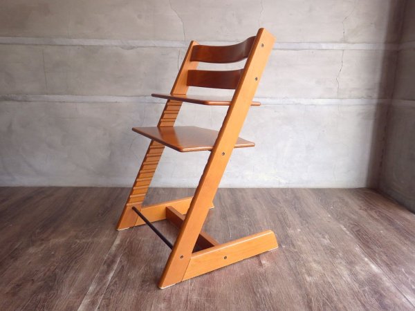 ストッケ STOKKE トリップトラップ TRIPP TRAPP ベビーチェア キッズチェア チェリー材 S/N3～ ノルウェー 北欧家具 ♪